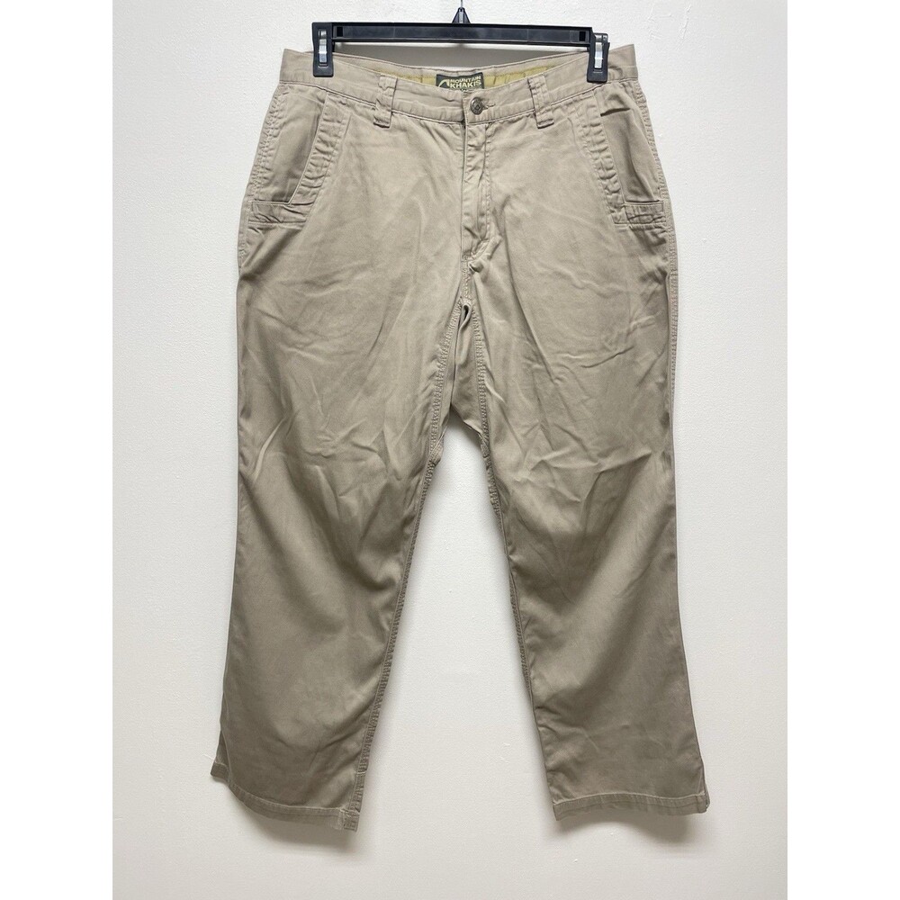 Mountain Khakis Men’s Lake Lodge Twill Pants Size W34 L32 Lightweight Breathable
